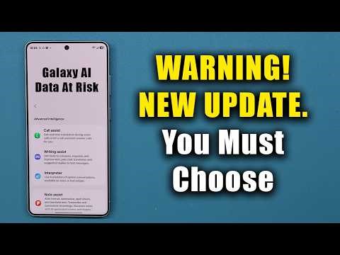 Samsung Just Dropped a Terrifying New Update – All Galaxy Phones Affected!
