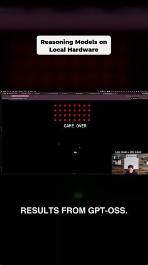 Building a Space Invaders game proves exactly why GPT-OSS stands out as a fast reasoning model.