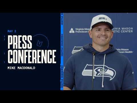 Mike Macdonald Recaps The Two-Day Rookie Minicamp: "This Was A Great Rookie Camp" | Seattle Seahawks