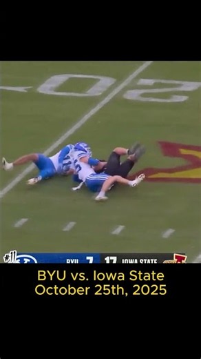 BYU vs. Iowa State #3 - October 25th, 2025