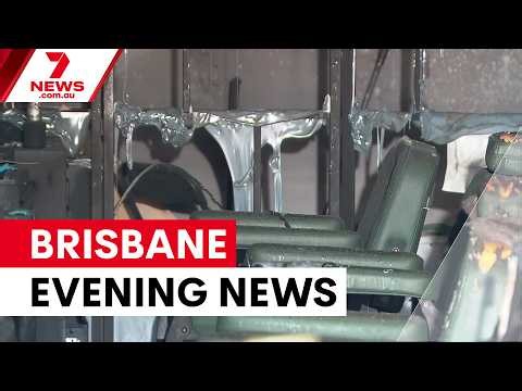 Lightning strike grounds Brisbane flights; Logan boxing shooting; crime gang firebombings  | 7NEWS