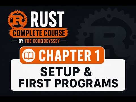 Installing Rust & Your First Program (Full Walkthrough) | Rust for Beginners Ep. 2
