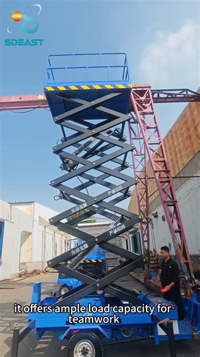 High-Efficiency Scissor Lift: Safe & Stable Aerial Work Solution