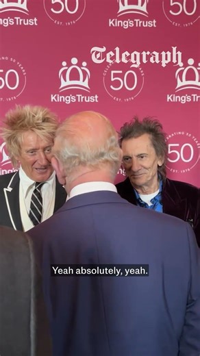 Rod Stewart praises King Charles on putting 'ratbag' Trump in his place