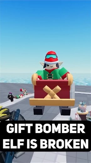 Gift Bomber Elf BROKE #tds #roblox #towerdefensesimulator #update #elfcamp #gaming