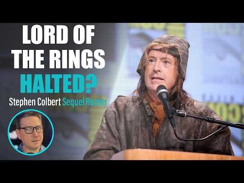 Rumor: Lord Of The Rings Project From Stephen Colbert And Peter Jackson Halted
