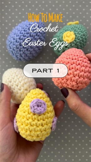 Let’s crochet this Easter egg together 🐣💛 This is a step-by-step tutorial you can follow in real time — no guessing, no skipping ahead. Grab your: 🧶 Scrap yarn 🪝 5mm hook ✨ Stitch marker Press play and crochet along with me. Check out the comments for a link to the free pattern! And when you finish yours, tag me and share it inside our Facebook group — I want to see ALL the polka dots 🐣✨ Save this for your Easter basket projects 🧺 #crochettutorial #crochetegg #eastercrochet #amigurumi #beg