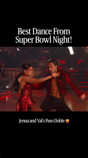 Jenna Dewan and Val’s week 5, Super Bowl Night, Paso Doble. Best dance of the night, and her best so far (imo) #jennadewan #dancingwiththestars #dwts #dancing #realitytv