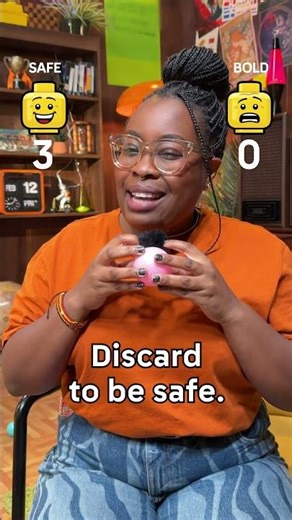 Will you be brave or play it safe in the LEGO dungeon? 👀 #Shorts