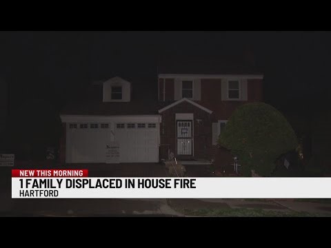 9 people displaced after multifamily house fire in Hartford