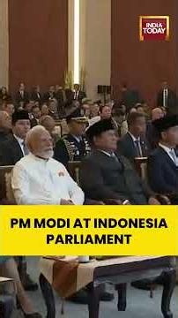 PM Modi Arrives at Indonesia's Parliament | Key Address to Strengthen India-Indonesia Ties #pmmodi