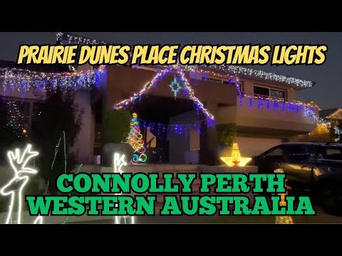 Prairie Dunes Place Christmas Lights:🎄Connolly Perth Australia🎄