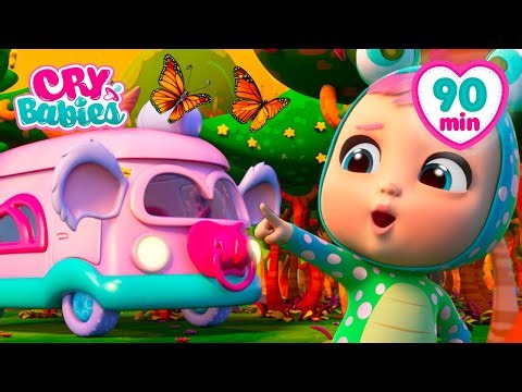 Mistério na Floresta das Borboletas| Cry Babies em português | Desenho infantil