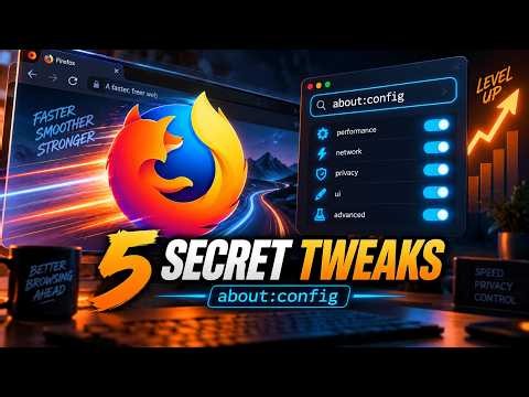5 Secret aboutconfig Tweaks That Boost Firefox Instantly