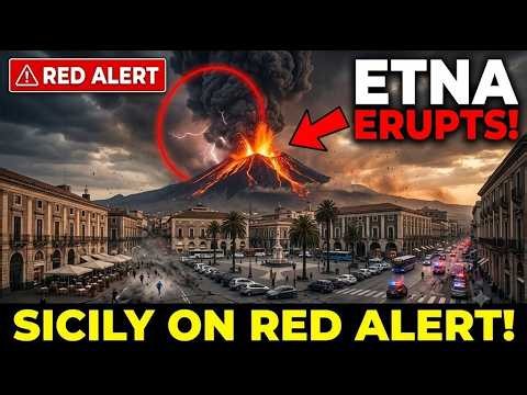 Sicily on red alert: major eruption of Mount Etna in Italy.