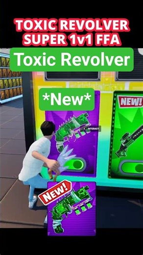 TOXIC REVOLVER SUPER 1V1 FFA - By ALI A ⁨@AliA⁩ #super1v1ffa #fortnite