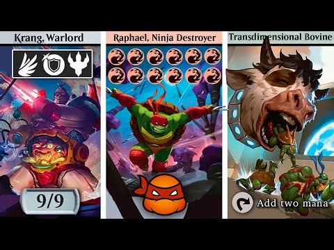 Every Mythic and Rare in the TMNT Magic: The Gathering Set Explained