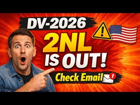 🚨 DV-2026 Green Card Lottery: 2NL Emails Are Dropping! Check Now!