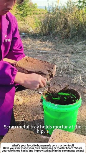 DIY Masonry Aids – Homemade Tools for Faster Brick Laying 🧱🔧