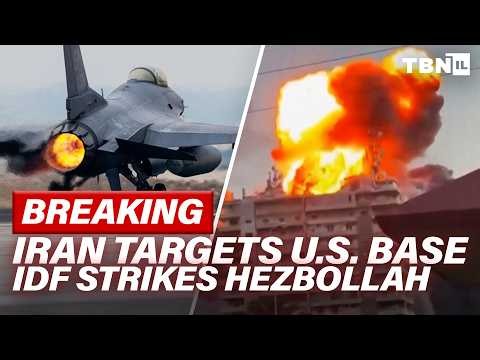 BREAKING: Iranian ATTACK On U.S. Base Intercepted; IDF Escalates Hezbollah Strikes | TBN Israel