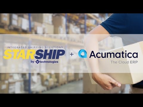Acumatica Shipping Software StarShip Demo