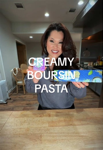 Make dinner with me 🤗 Creamy Boursin Pasta #dinnerwithme #dinnerideas #dinner #cooking #foodie @Boursin Cheese