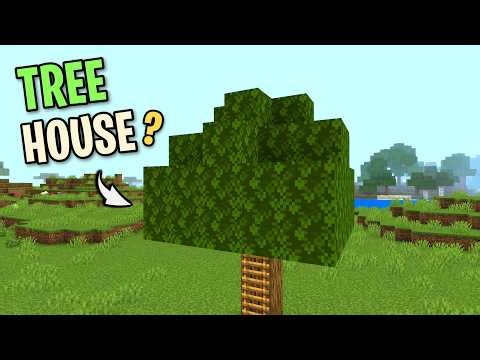 Is This Really a Tree House? | Minecraft House Tutorial