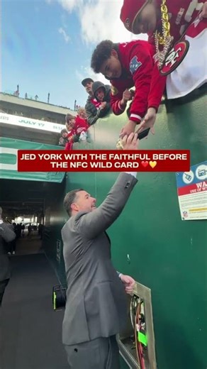 WE LOVE THE FAITHFUL ❤️💛 #49ers #NFL #fans #wholesome