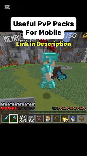 Useful Packs for Mobile PvP 📱🥶 #mcpe