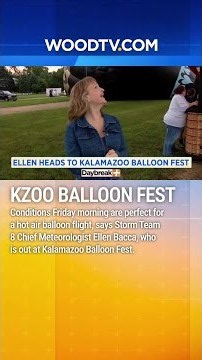 Ellen goes to Kalamazoo Balloon Fest