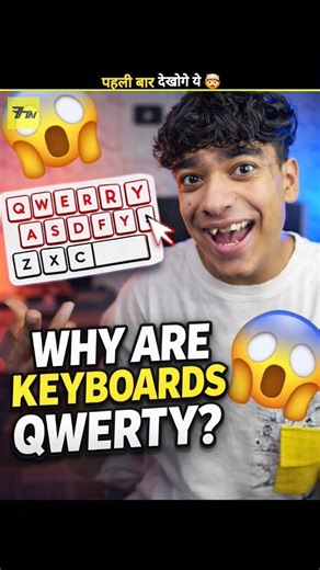 Why Keyboards Are QWERTY and NOT ABCD 🤯⌨️