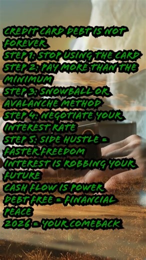 Crushing Credit Card Debt in 2026 🔥