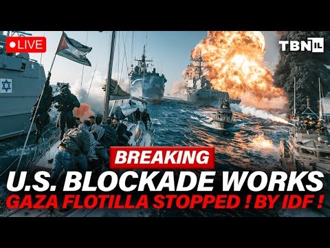 BREAKING: U.S. BLOCKADE Chokes Iran; Navy Stops Gaza Flotilla | TBN Israel