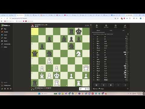 we finally won one after a brilliancy