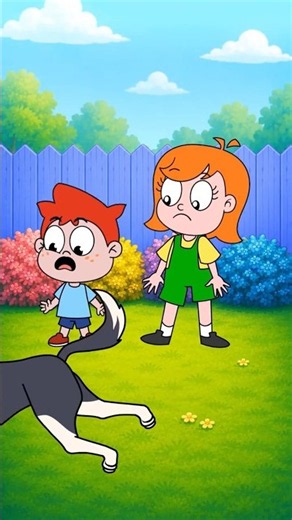 A giant ladybug! 🐞😮 Or is it? 😄 Silly opposites song with Liam and Emma #forkids