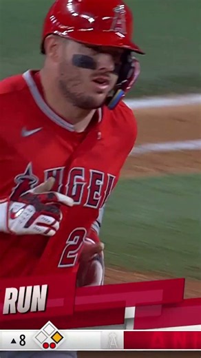 Mike Trout destroyed this ball in his return from the IL! 🔥