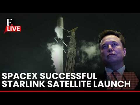 LIVE: SpaceX Launches New Starlink Satellites in Stunning Night Mission | N18G