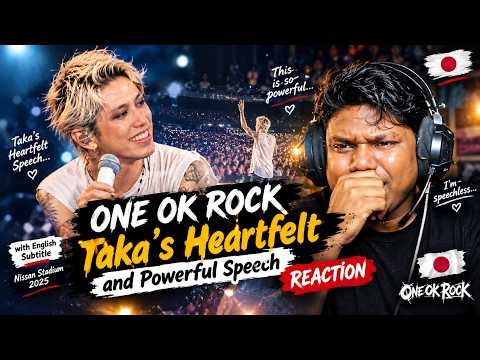 ONE OK ROCK Takahiro Moriuchi’s Speech on Anger & Forgiveness | Indian Reacts 🇮🇳🇯🇵