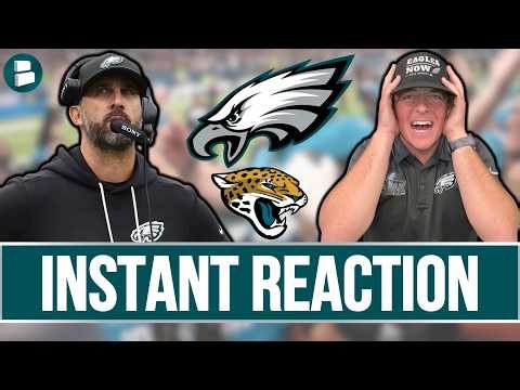 ⚠️TRIGGER WARNING: Philadelphia Eagles Choke Again & Suffer Crushing Loss To Jaguars
