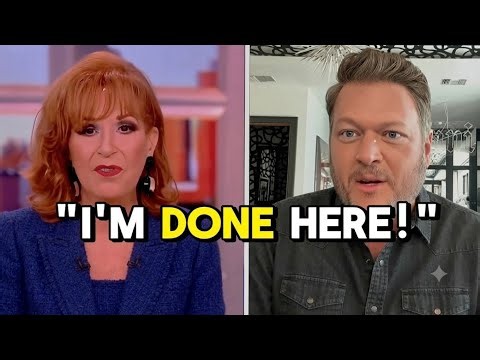 Blake Shelton ERUPTS On The View After Heated Confrontation With Joy Behar.