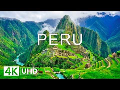 Peru 4K 🇵🇪 | Machu Picchu, Andes Mountains & Stunning Nature