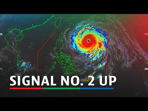 Super typhoon #RosalPH: Signal No. 2 itinaas na sa Batanes | ABS-CBN News