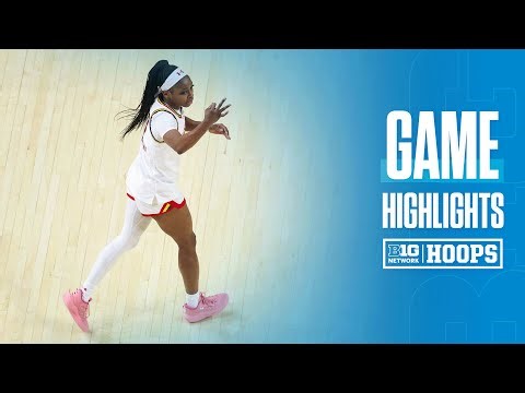 Indiana vs. Maryland | HIGHLIGHTS | Big Ten Women's Basketball | 01/04/26