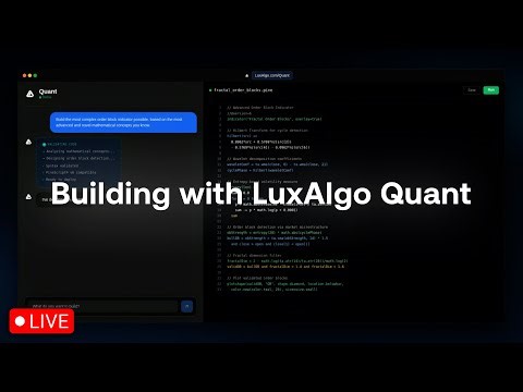 Building Trading Tools w/ Quant