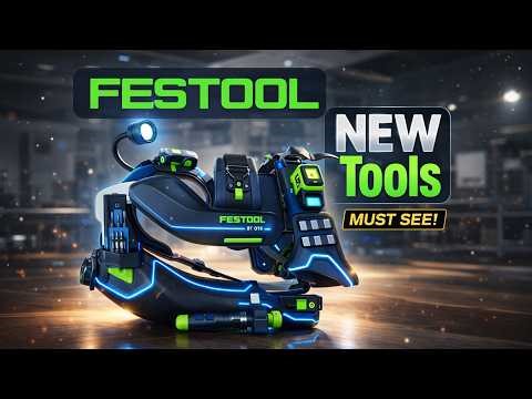 20 Brand New Festool Tools That Will Blow Your Mind!