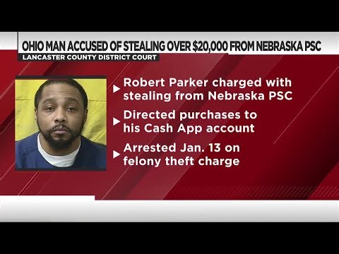 Ohio man accused of stealing more than $20,000 from Nebraska Public Service Commission