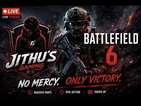LIVE: Battlefield 6 New Map Update 🔥 | PRO PC Gameplay | JITHU'S GAMING