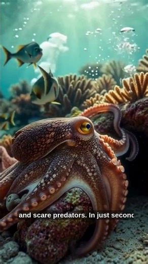 How Octopuses Change Color Instantly | Ocean Animal Science