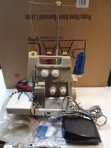 Máquina de costura overlock Brother 546, 3/4 de linha - Etsy Portugal