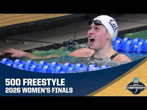 Women's 500 freestyle | 2026 NCAA swimming championships